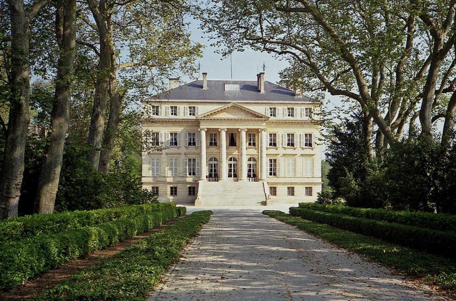 Château Margaux in Bordeaux